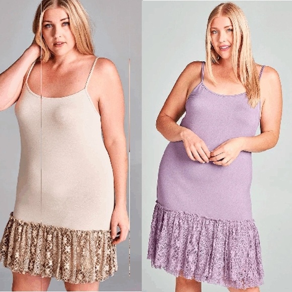 plus size light purple dress